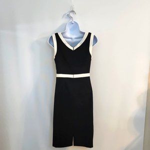 🎈SALE🎈*Price Firm* Black-and-white connected apparel midi dress